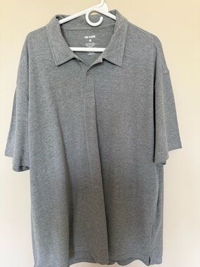 True Classic Men's Grey Polo Shirt